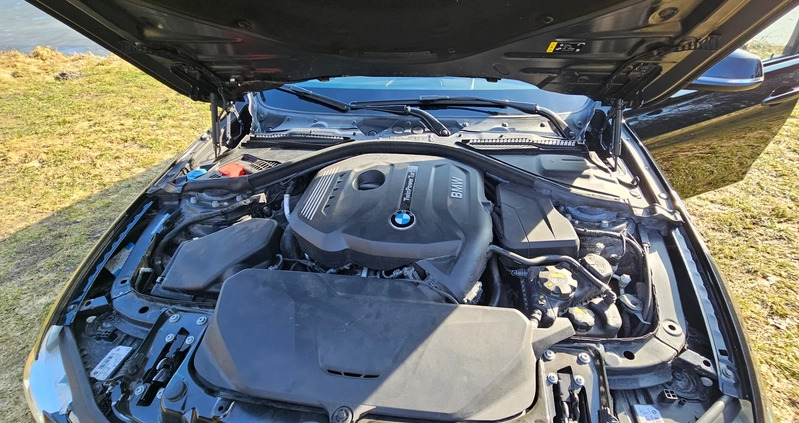 BMW Seria 3 cena 92000 przebieg: 88000, rok produkcji 2017 z Pisz małe 67
